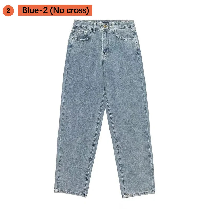 Star Cross Graphic Baggy Denim Jeans