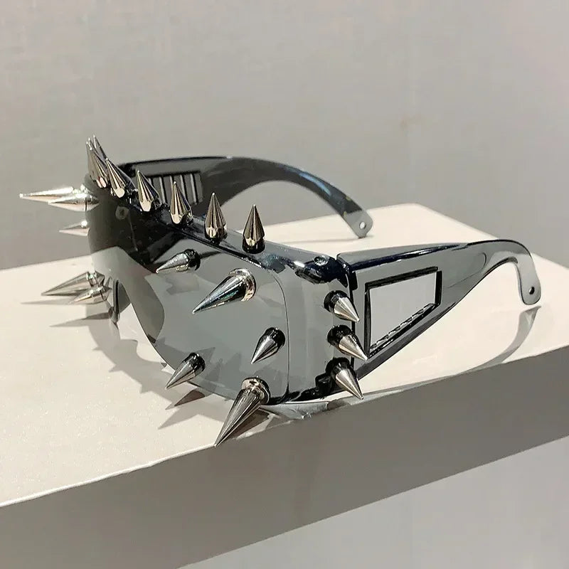 Spiked Rave Style Punk Sunglasses