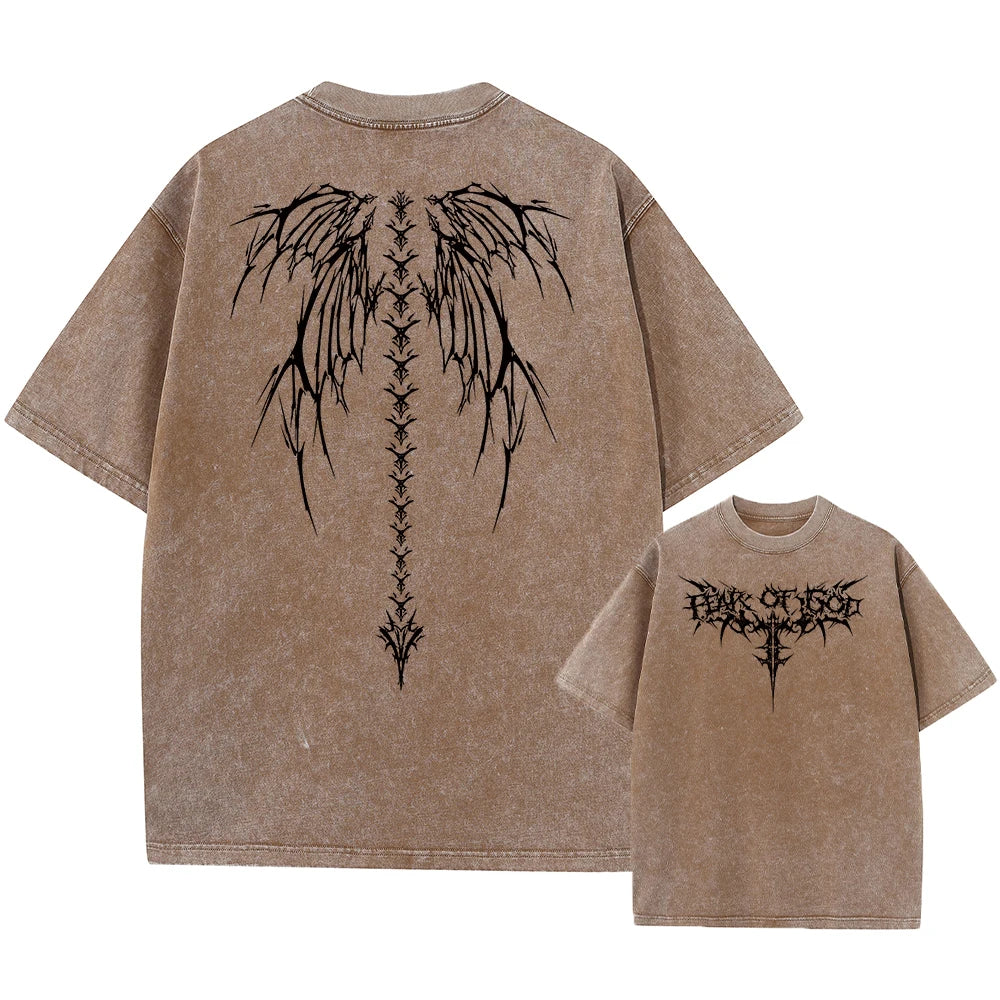 Vintage Fear of God Acid Wash Oversized T-Shirt
