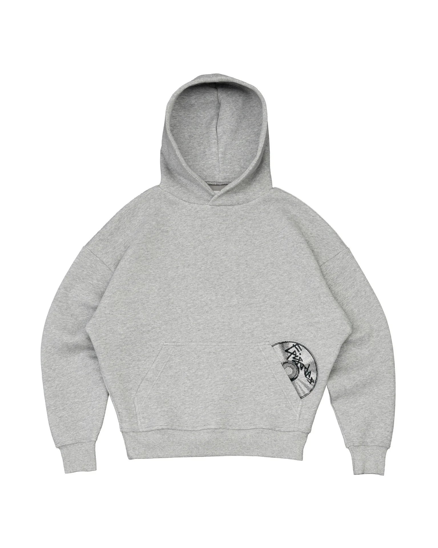 Embroidery Design Oversized Hip Hop Gothic New American Y2K Punk Streetwear Men Suit Harajuku Casual Loose Sports Jumper Hoodie