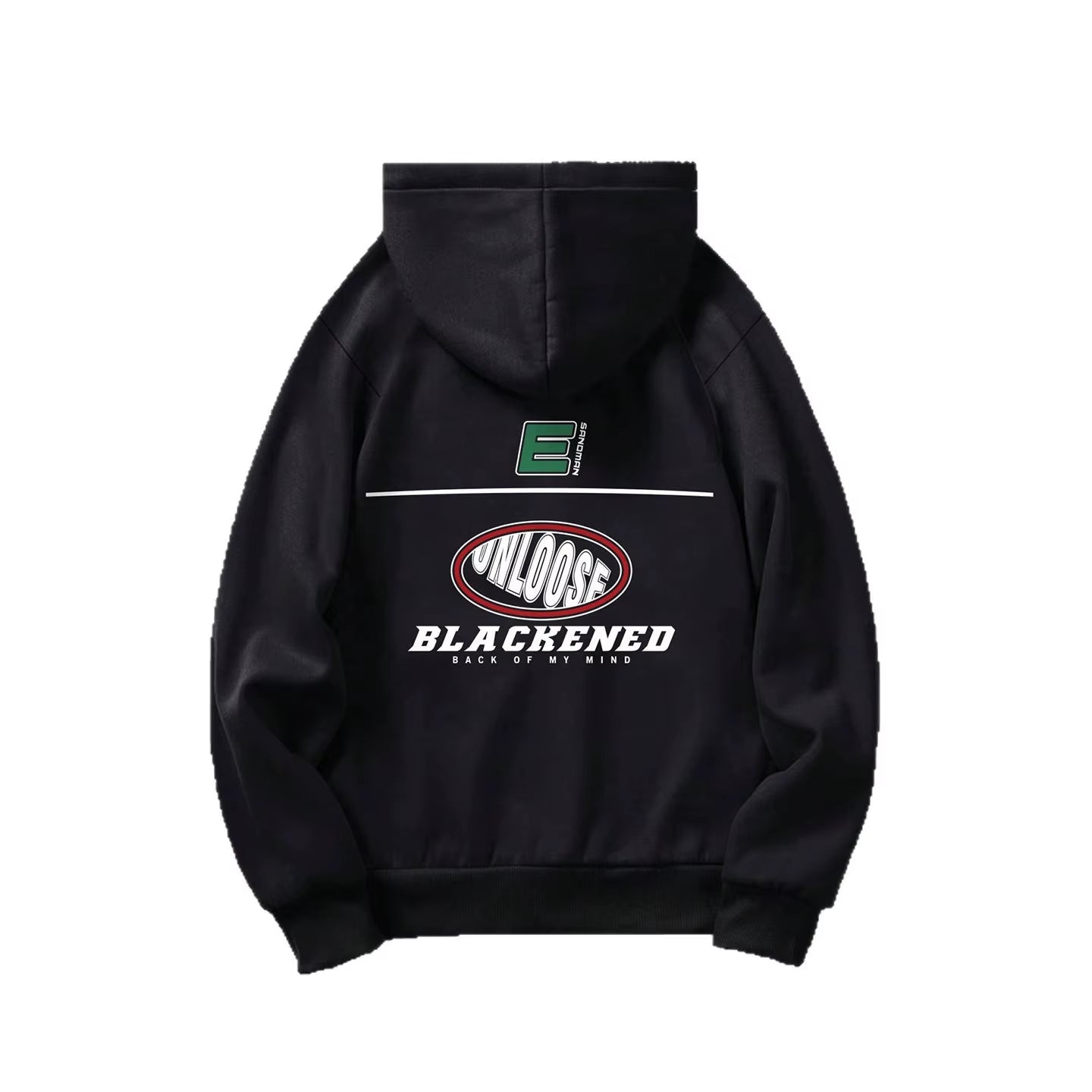 Retro Lazy Style American Racing Hat Print Sweatshirt Men'S Fashion Urban Spring Autumn Motorcycle Jacket Lightweight Mature...