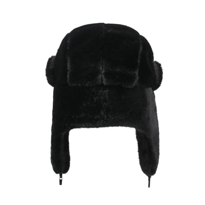 Five-Point Star Lei Feng Style Winter Outdoor Ski Hat, Unisex, Fleece-Lined for Warmth (Suitable for Cycling)