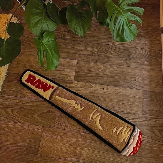 Creative Carpet Smoking and Cigar Mat Comfortable and Warm Living Room Carpet Bedroom Side Rug Home Decoration