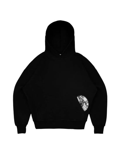 Embroidery Design Oversized Hip Hop Gothic New American Y2K Punk Streetwear Men Suit Harajuku Casual Loose Sports Jumper Hoodie