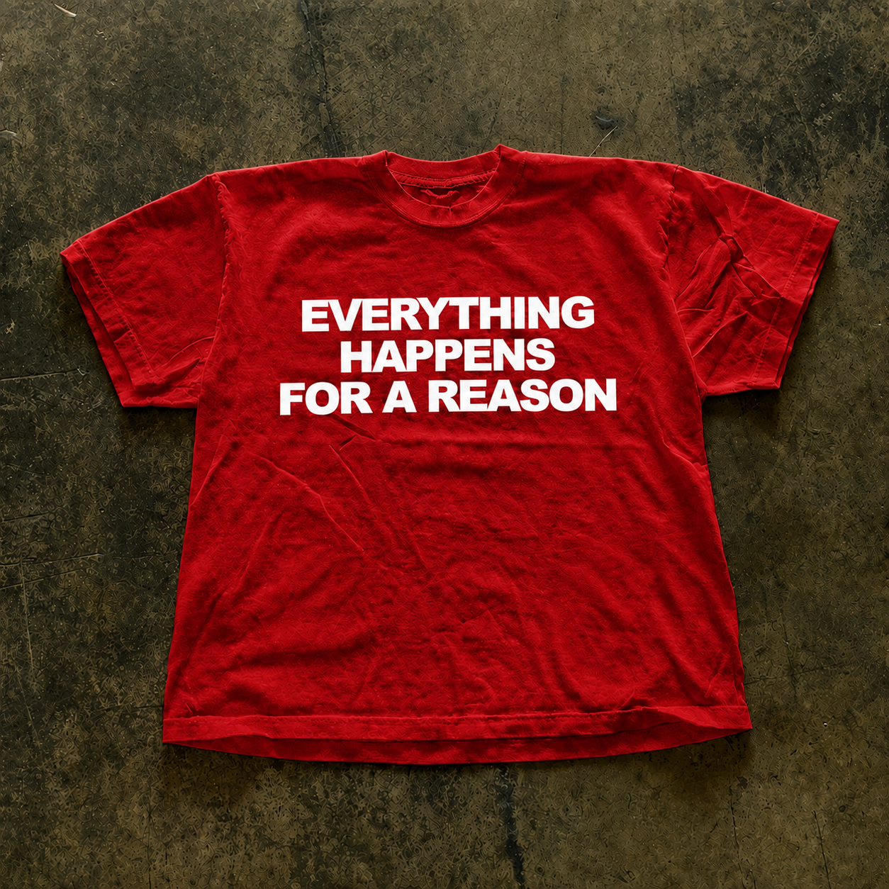 Everything Happens For a Reason Graphic Cotton Tee