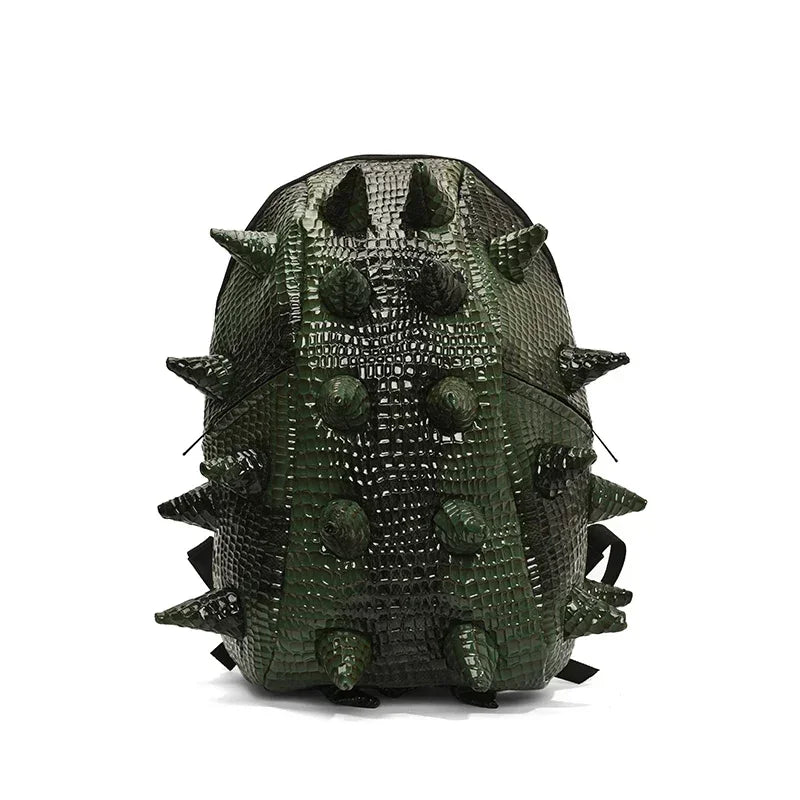 Hedgehog Shape PU Backpacks Large Capacity High Quality Unique Design Personality Backpacks for Unisex 2024 Fashion New Style