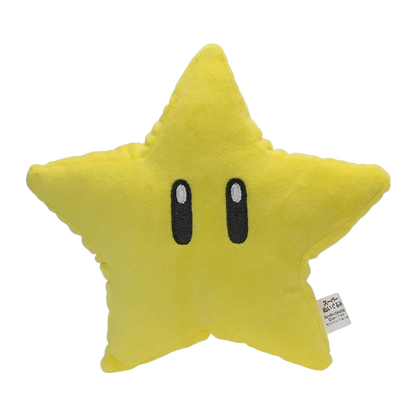 Yellow Super Star Plush Toy Stuffed Toys All Star Collection Or Kids Birthday Gifts Throw PillowDecor 7 Inch