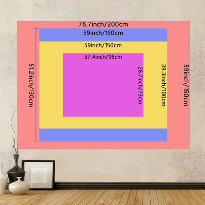 1pc Interesting Tapestry, Personalized College Dormitory Decoration Human Body Cave Tapestry Art Decoration Wall Hanging