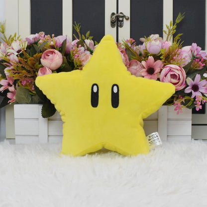 Yellow Super Star Plush Toy Stuffed Toys All Star Collection Or Kids Birthday Gifts Throw PillowDecor 7 Inch