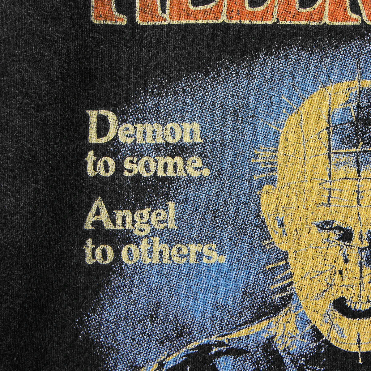 Hellraiser T-Shirt 80S Horror Movie Pinhead Freddy Jason Michael Myers Men's Clothing Short Sleeves Printed Loose  Cotton Shirt