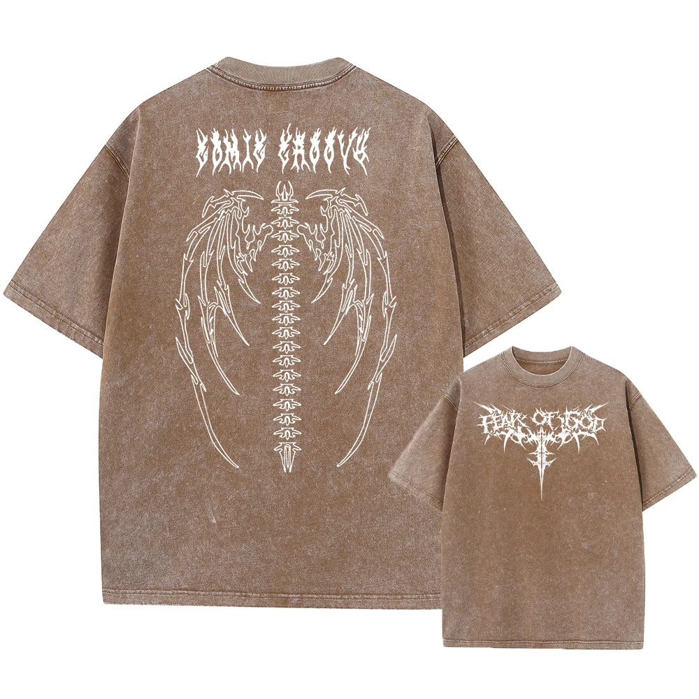 Vintage Fear of God Acid Wash Oversized T-Shirt