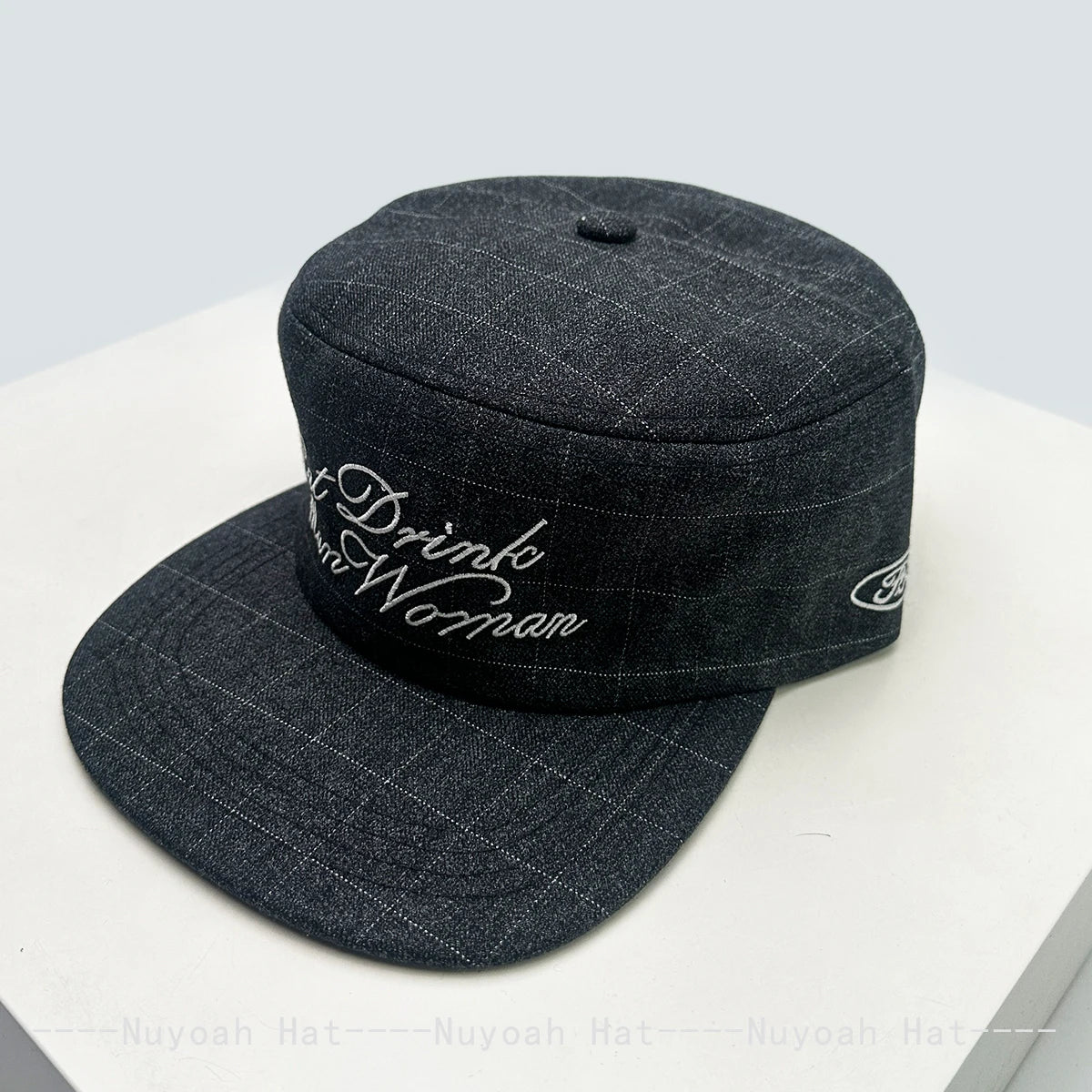 New Men Women Flat Top Letter Embroidery Baseball Hats Sunshade Korean Versatile Personal Peaked Caps Camouflage Fashion Niche