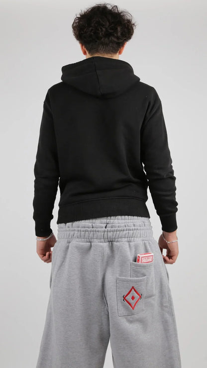 Poker embroidered double waist pants loose Y2K jogging pants punk street clothes bulk men and women sports pants