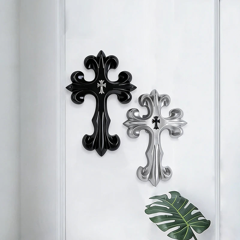 Gothic Cross Wall Decor
