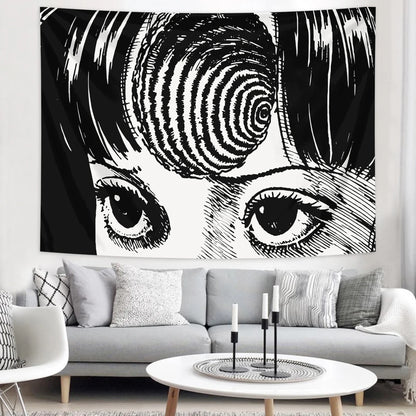1pc Interesting Tapestry, Personalized College Dormitory Decoration Human Body Cave Tapestry Art Decoration Wall Hanging