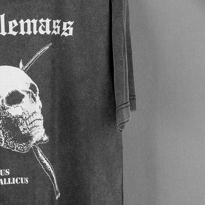 Candlemass T Shirt Heavy Metal Solitude Aeturnus Solstice Trouble Men's Clothing Short Sleeve Summer Cotton Printed Shirt