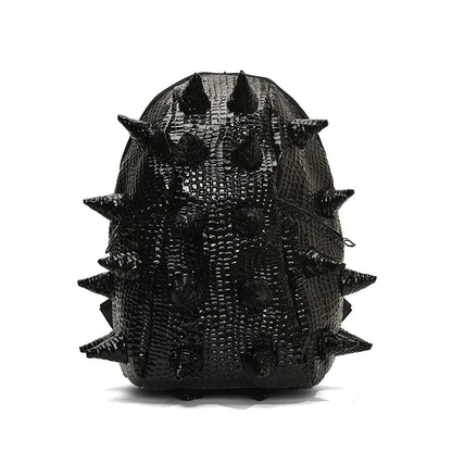 Hedgehog Shape PU Backpacks Large Capacity High Quality Unique Design Personality Backpacks for Unisex 2024 Fashion New Style