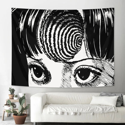 1pc Interesting Tapestry, Personalized College Dormitory Decoration Human Body Cave Tapestry Art Decoration Wall Hanging