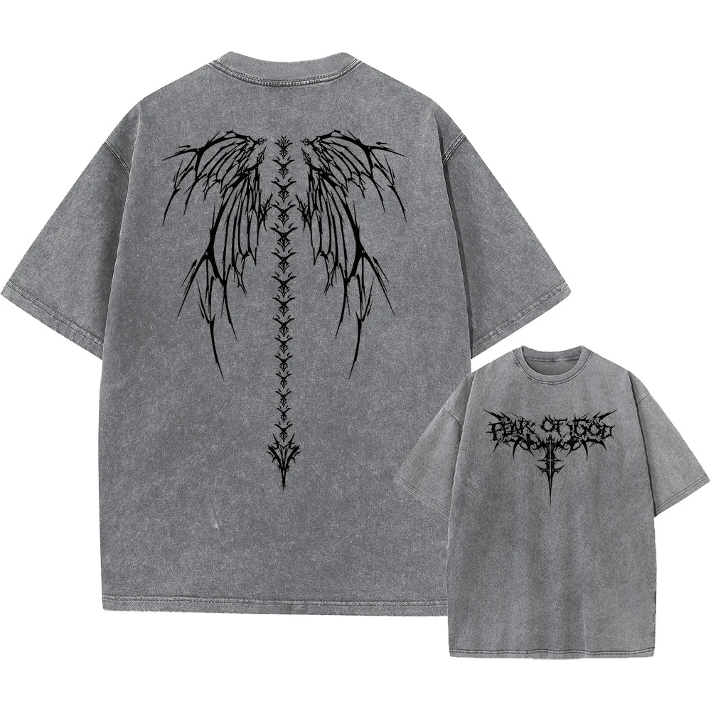 Vintage Fear of God Acid Wash Oversized T-Shirt