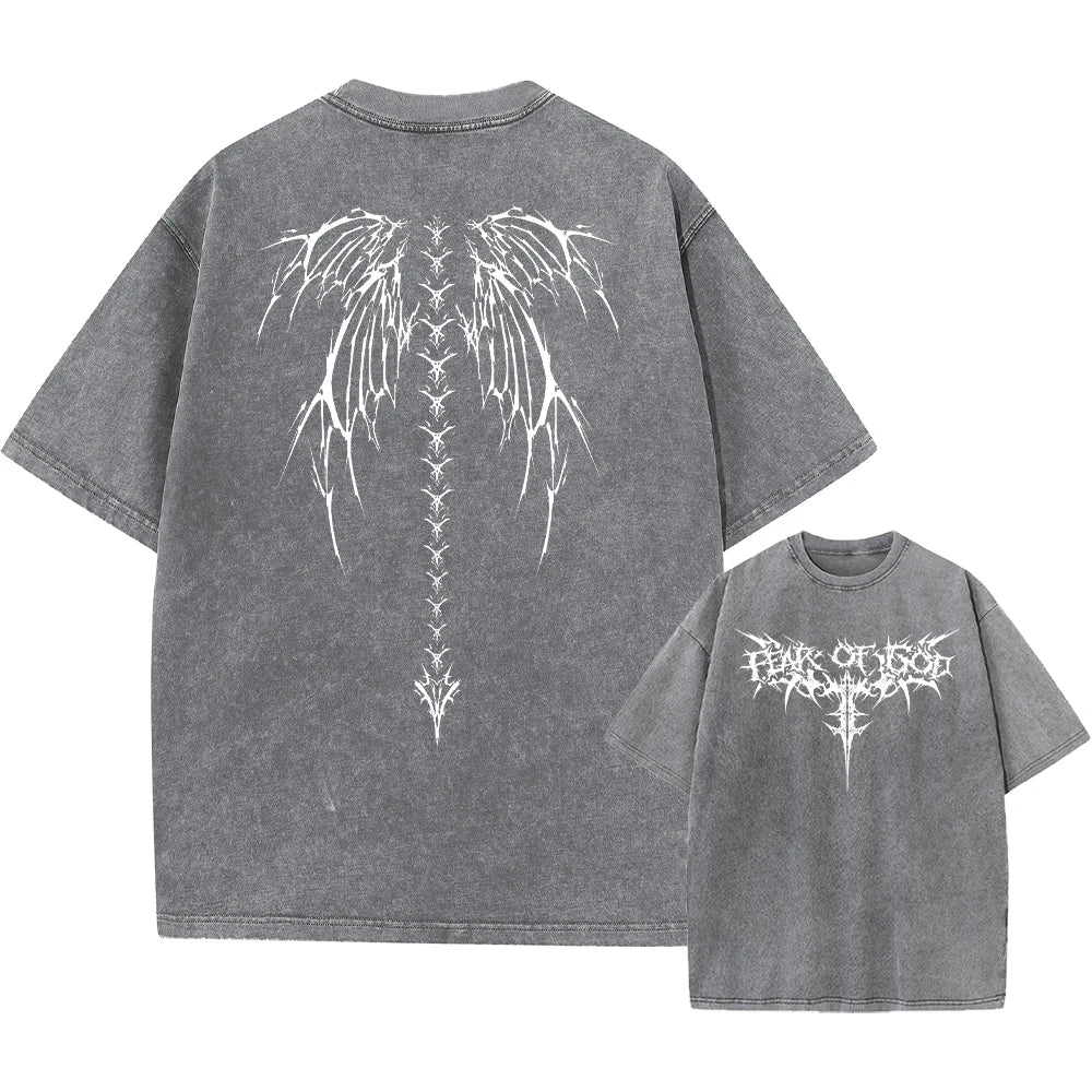 Vintage Fear of God Acid Wash Oversized T-Shirt