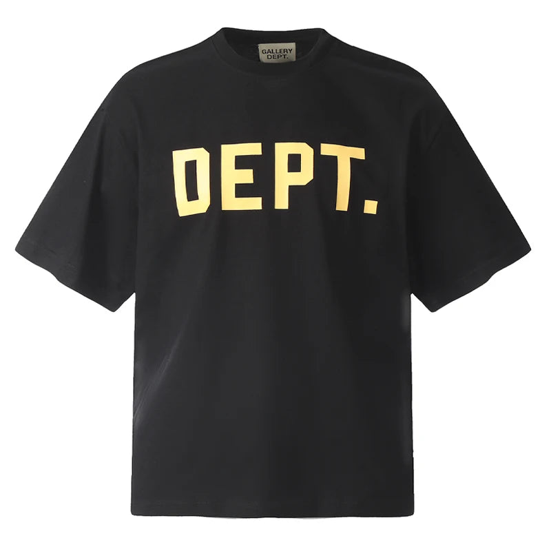 Men White and Black T-shirts T shirt Dept Gallery Dept Clothes Summer