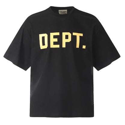Men White and Black T-shirts T shirt Dept Gallery Dept Clothes Summer