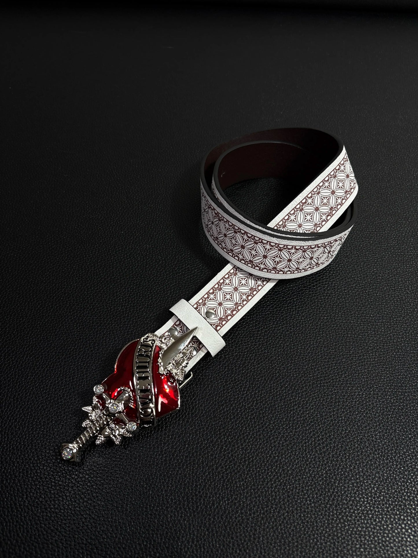Love Hurts Sword Piercing Belt
