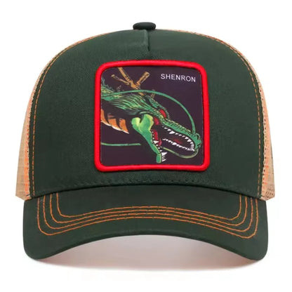 Fashion trend baseball caps men's and women's outdoor summer sun block visor American truck driver net cap cap