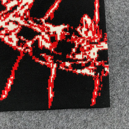 Creative Jacquard Knitted Hat Warm Woolen Pullover Hip-Hop Style Autumn Winter Unisex Hat for Men And Women