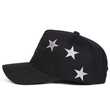 Unisex B Logo Star Baseball Cap