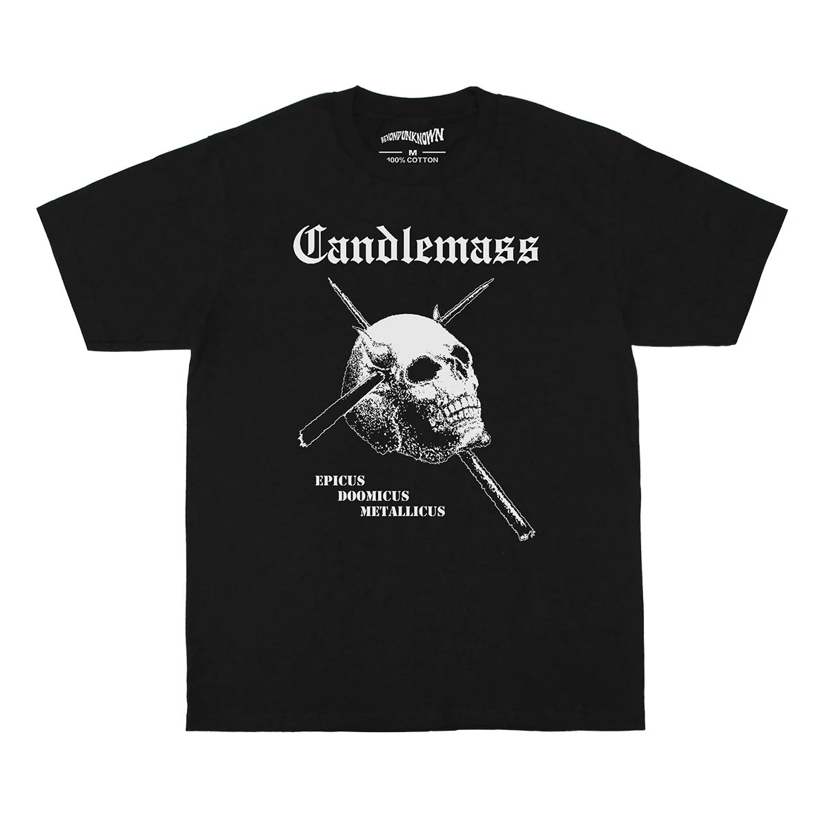 Candlemass T Shirt Heavy Metal Solitude Aeturnus Solstice Trouble Men's Clothing Short Sleeve Summer Cotton Printed Shirt