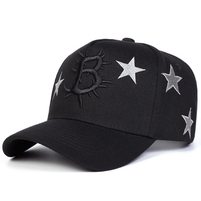 Unisex B Logo Star Baseball Cap