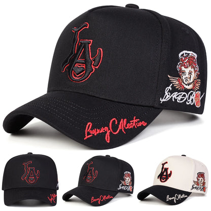 Unisex LA Luxury Collective Angel Graphic Embroidered Baseball Cap