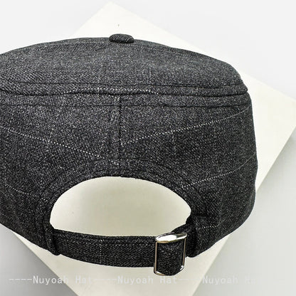 New Men Women Flat Top Letter Embroidery Baseball Hats Sunshade Korean Versatile Personal Peaked Caps Camouflage Fashion Niche