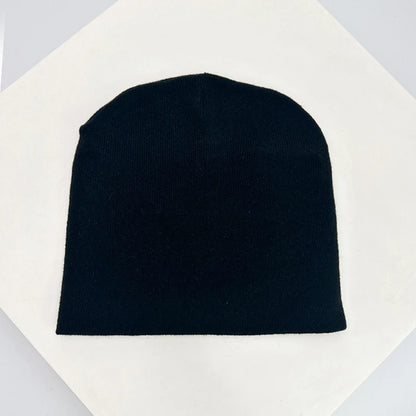 Autumn and Winter New Unisex European Style Letter Knitted Hats Warm Hip Hop Versatile Street Beanies Outdoor Fashion Skate Rap