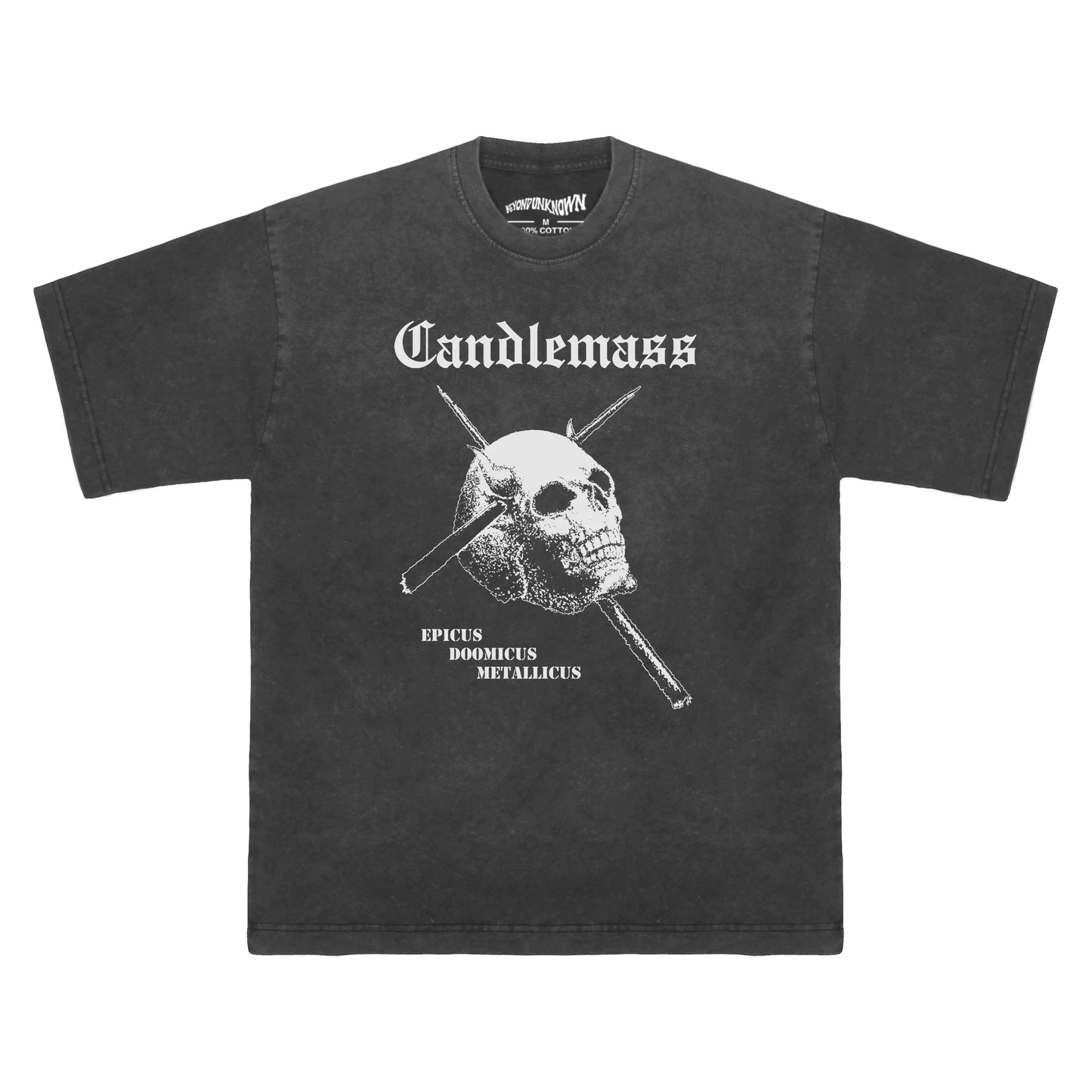 Candlemass T Shirt Heavy Metal Solitude Aeturnus Solstice Trouble Men's Clothing Short Sleeve Summer Cotton Printed Shirt