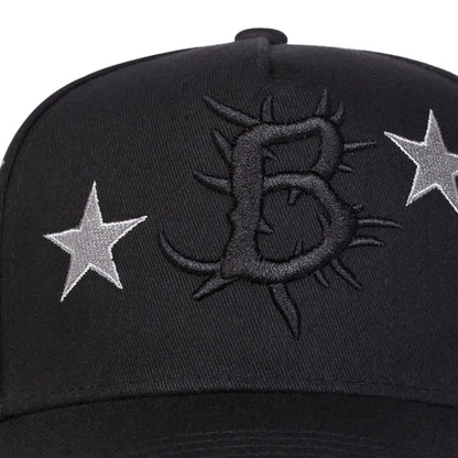 Unisex B Logo Star Baseball Cap