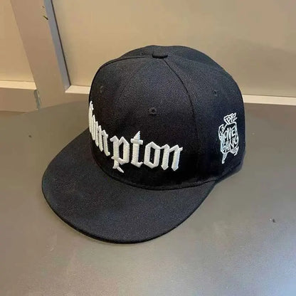 2025 New Men Compton Snapback Hats Bone Fashion Hip Hop Baseball Cap for Adult Adjustable Sports Leisure Caps Trucker Caps