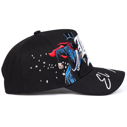 Unisex LA Magician Graphic Embroidered Baseball Cap