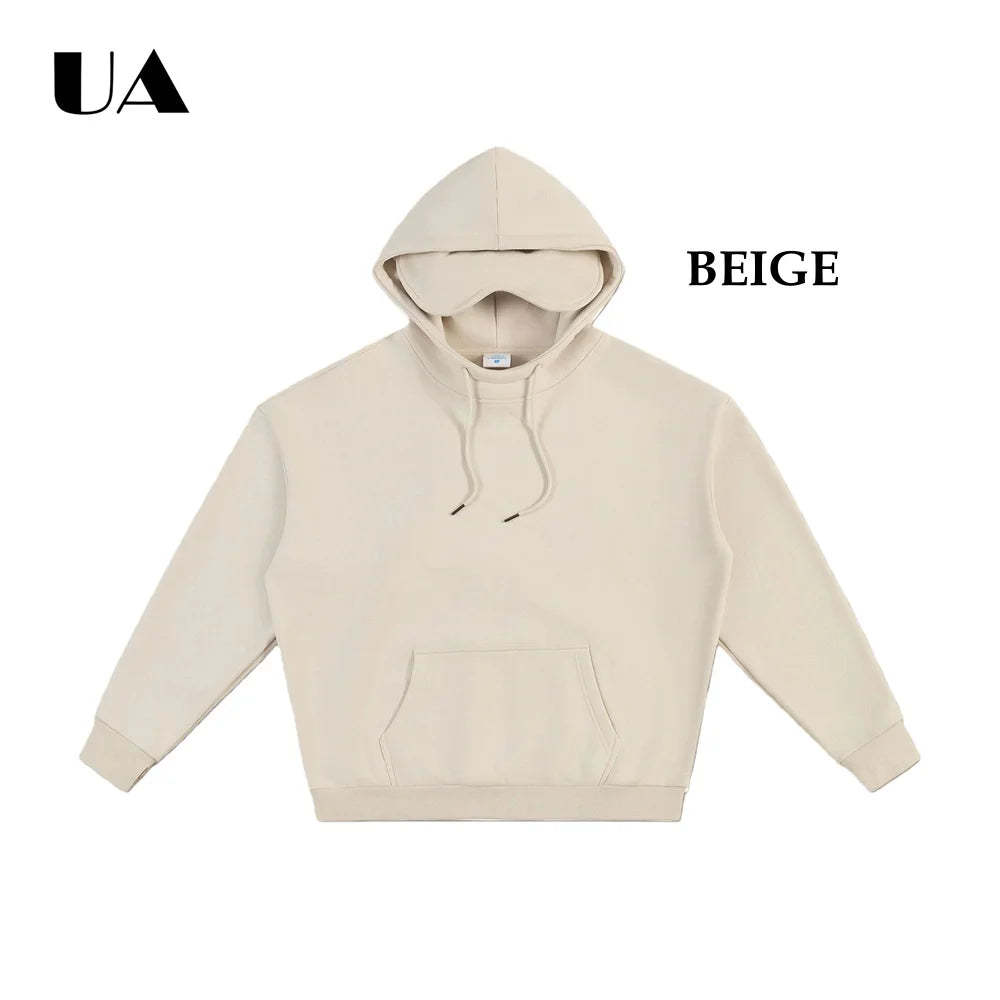 UA Airplane Eye Mask Travel Hoodie