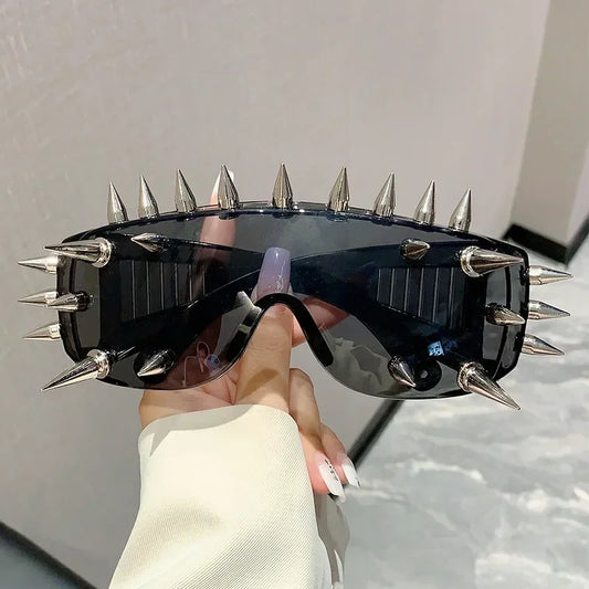 Spiked Rave Style Punk Sunglasses