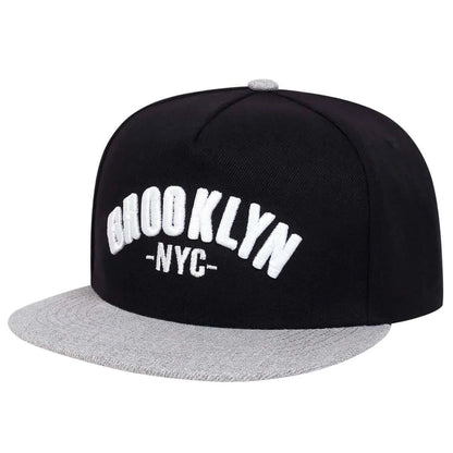 Unisex Brooklyn Embroidery Hip-hop Hats Outdoor Adjustable Casual Baseball Caps Sunscreen Hat