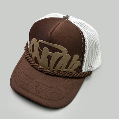 New Synaworld Outdoor Summer Cap Hat Embroidered Letters Trendy Brand Sponge Baseball Cap Popular Universal Male