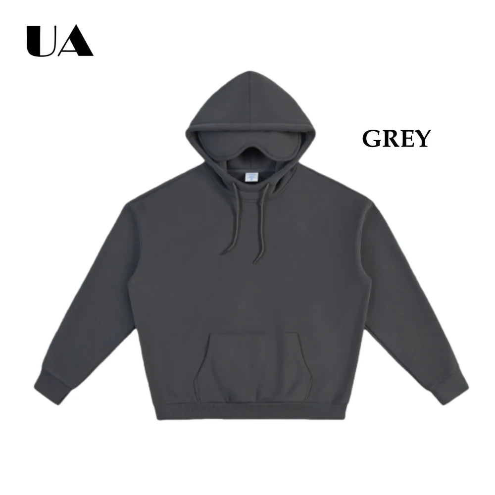 UA Airplane Eye Mask Travel Hoodie