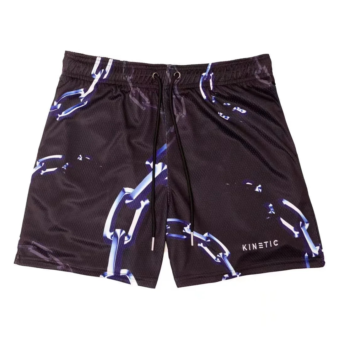 KINETIC Basic Shorts NEW men's casual shorts fitness sports pants summer gymworkout Men Women Classic GYM Mesh Shorts