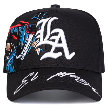 Unisex LA Magician Graphic Embroidered Baseball Cap