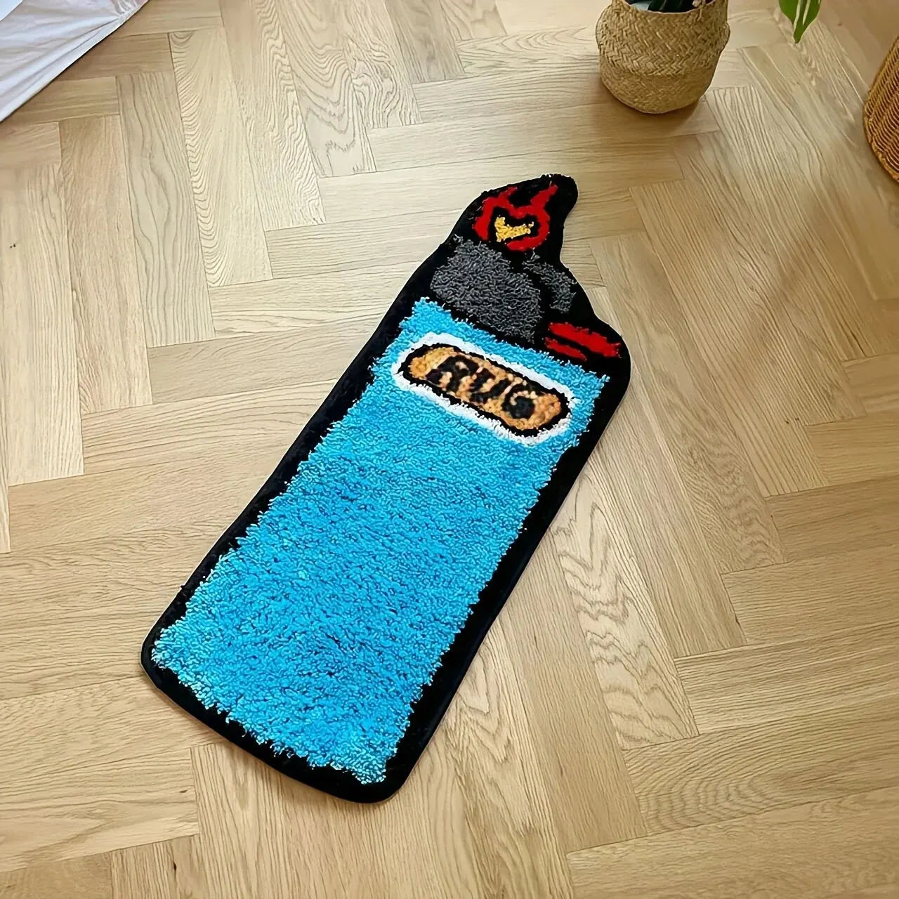 Lighter Shape Carpet Bedroom Living Room Bathroom Home Furnishings Spring Decoration Gifts Shower Supplies Entrance Sofa Seat