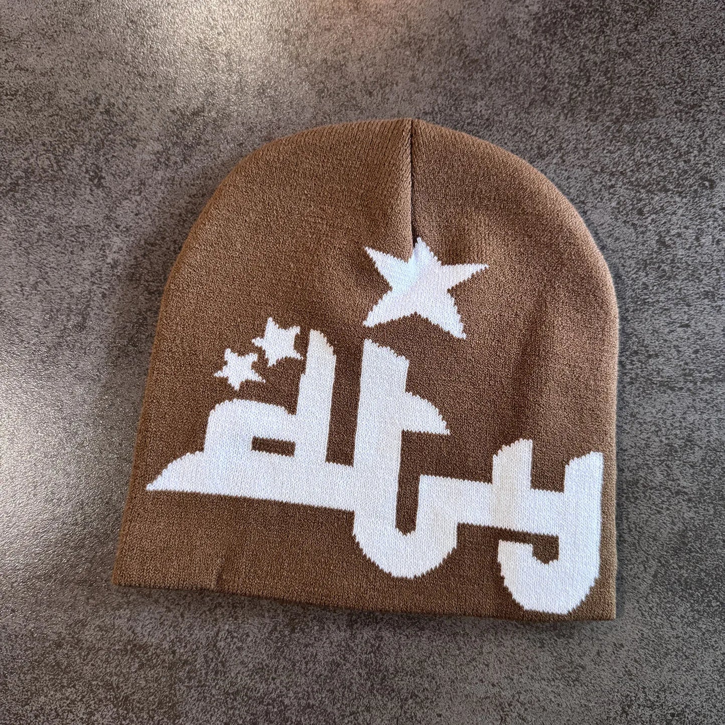 Fashion Letter Jacquard Winter Autumn Warm Beanies Knit Hat Women Men Soft Wool Skullcap Outdoor Windproof Skiing Cap Y2K Hiphop