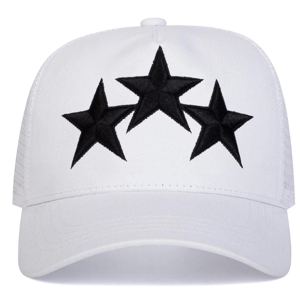 Unisex Pentagram Embroidery Baseball Net Caps Spring and Summer Outdoor Adjustable Casual Hats Sunscreen Hat Sports Cap