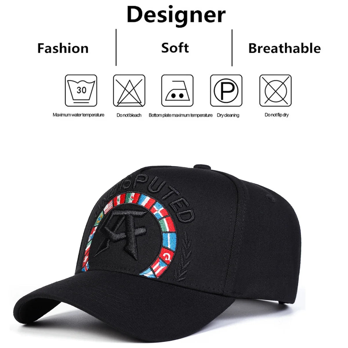 Unisex CA Letter Embroidery Baseball Caps Spring Autumn Outdoor Adjustable Casual Hats Sunscreen Hat Sports Cap